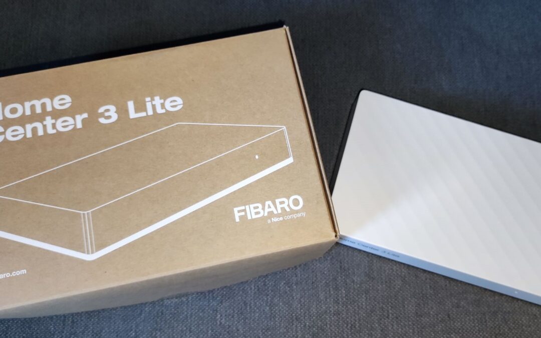 Découverte de la box domotique FIBARO Home Center 3 Lite