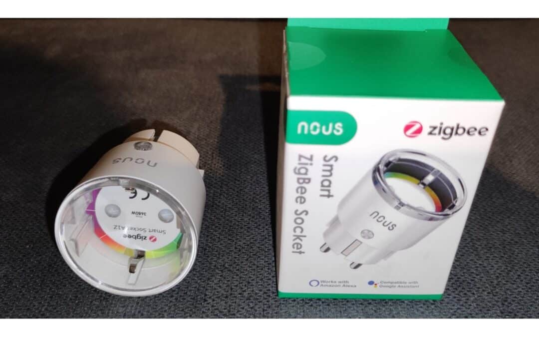 NOUS : la mini prise connectée Zigbee 3.0 avec mesure de consommation