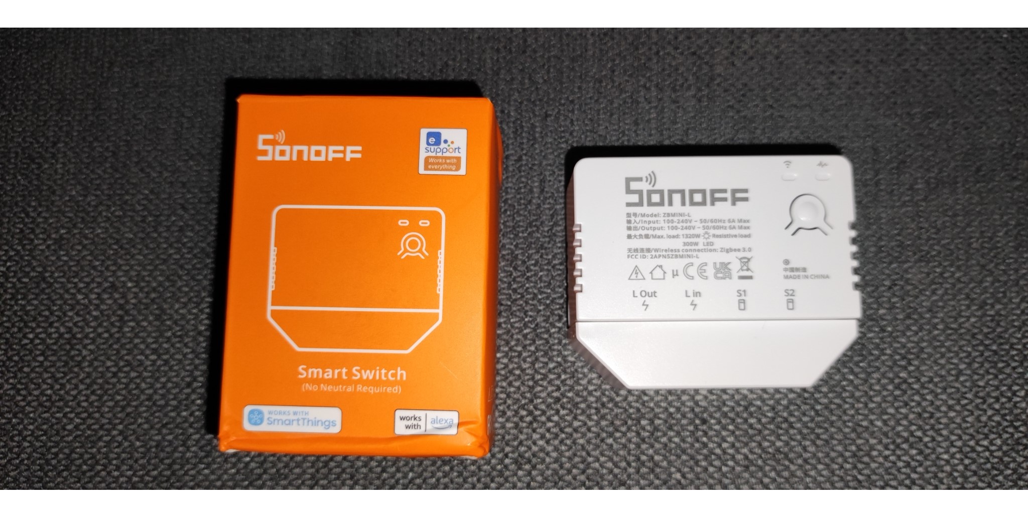 Sonoff ZBMINI Extreme Zigbee le module relais très compact et pratique pour  la domotique sans neutre