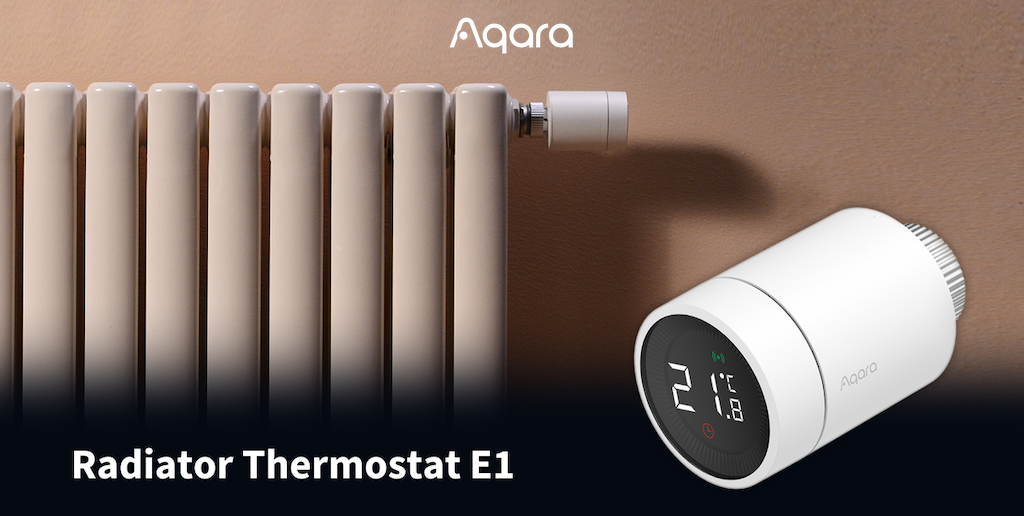 Aqara lance sa tête thermostatique intelligente Zigbee 3.0