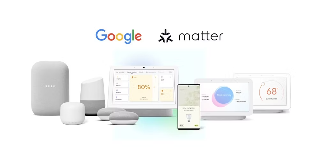 Matter arrive sur les appareils Google Nest et Android