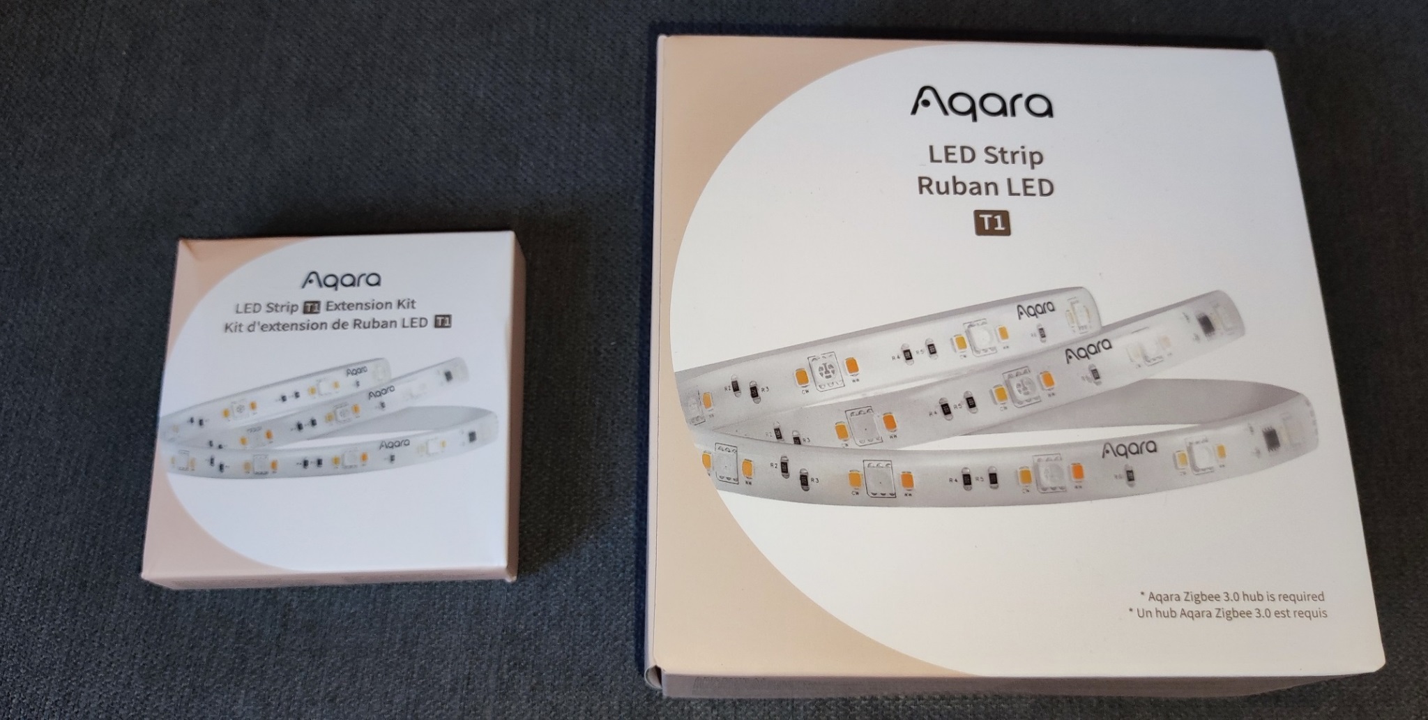 Connecteur 90° pour ruban LED RGBIC