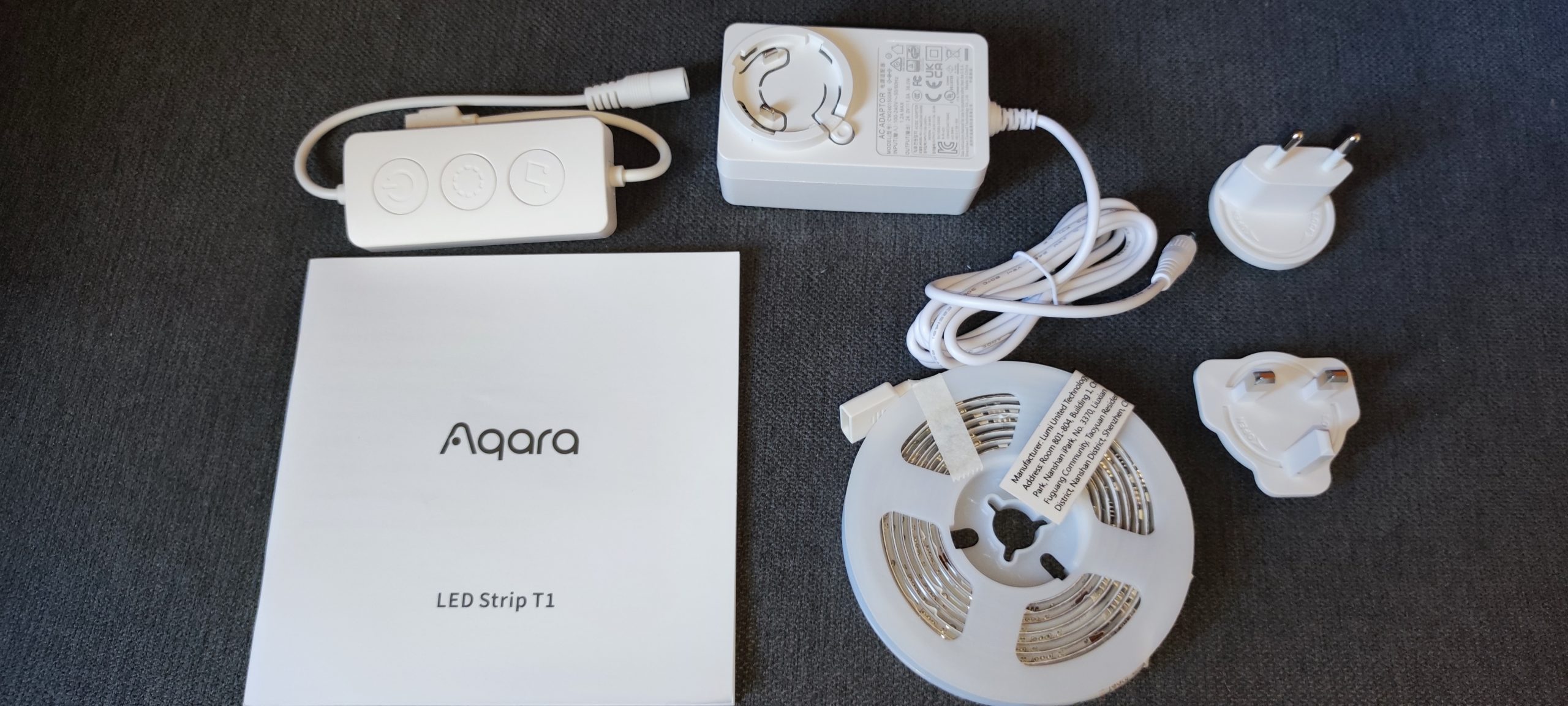 Découverte du ruban LED connecté RGBIC AQARA Zigbee 3.0