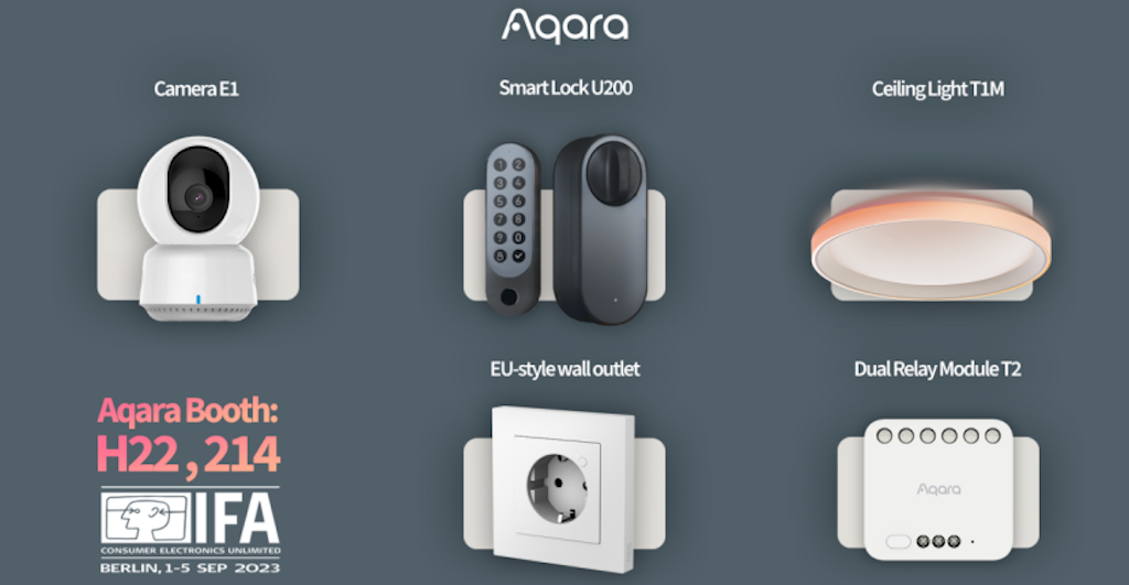 IFA2023 : Aqara dévoile 5 nouveaux produits