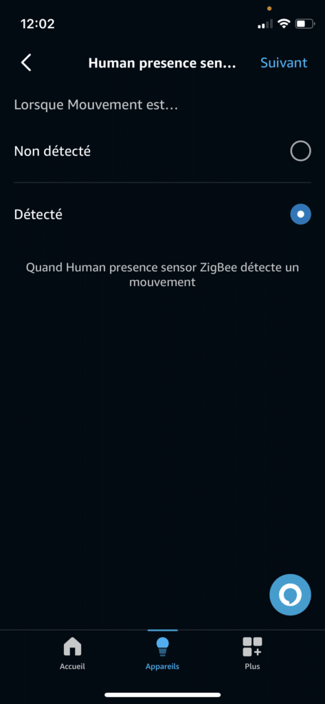comment configurer capteur de presence 31