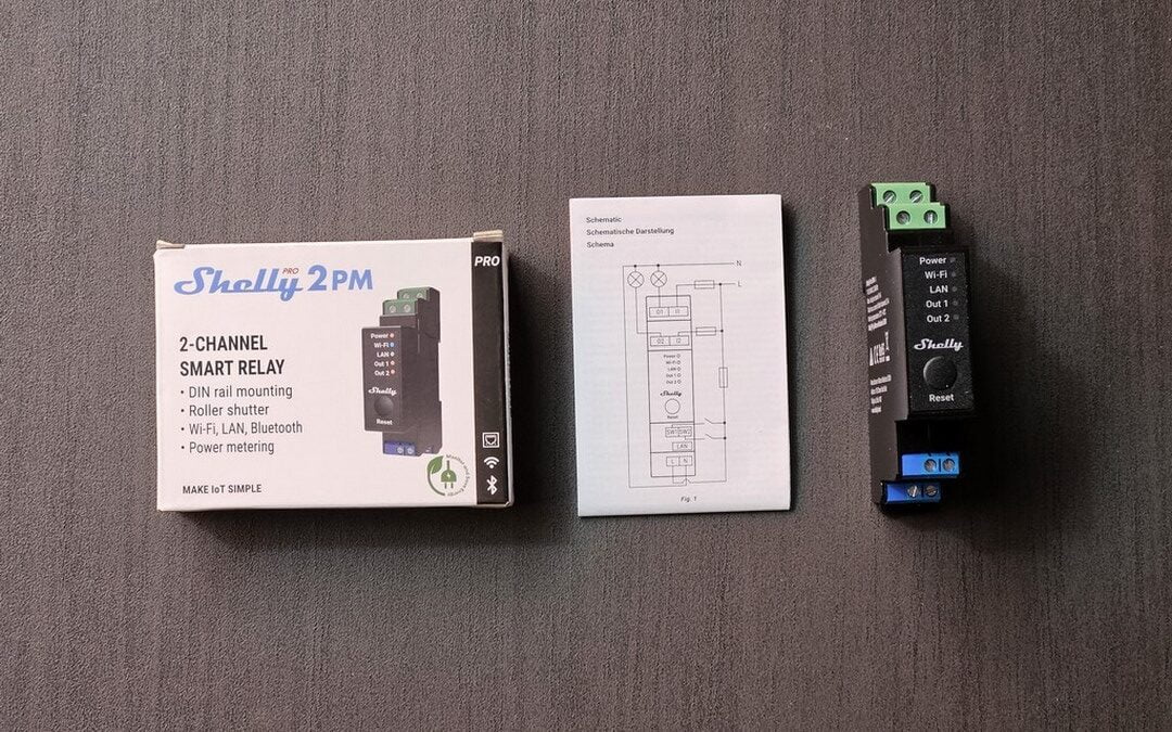Shelly Pro 2PM : Un module DIN pour contrôler vos appareils