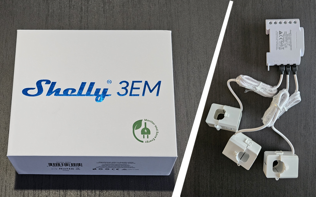 Shelly 3EM : Le compteur 3 canaux connecté