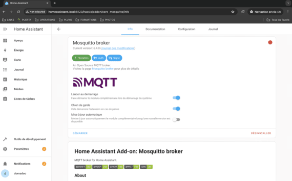Home Assistant et Zigbee2MQTT: installation et configuration