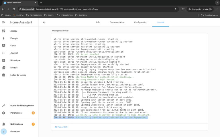 Home Assistant et Zigbee2MQTT: installation et configuration