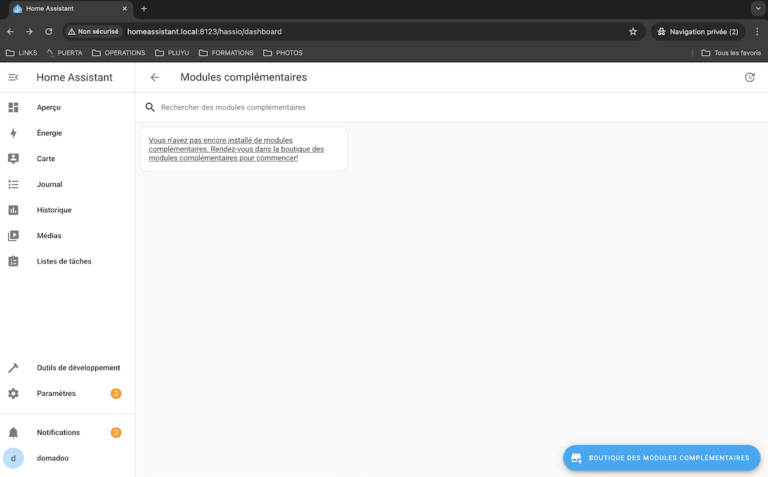 Home Assistant et Zigbee2MQTT: installation et configuration