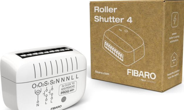 Installation et configuration du nouveau micro-module Roller Shutter 4 FGR-224 de Fibaro