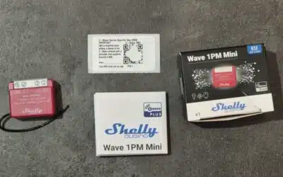 Shelly Wave 1PM Mini : Le plus petit commutateur intelligent Z-Wave au monde