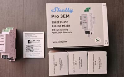 Shelly Pro 3EM : Le compteur d’énergie triphasé pour une maison connectée