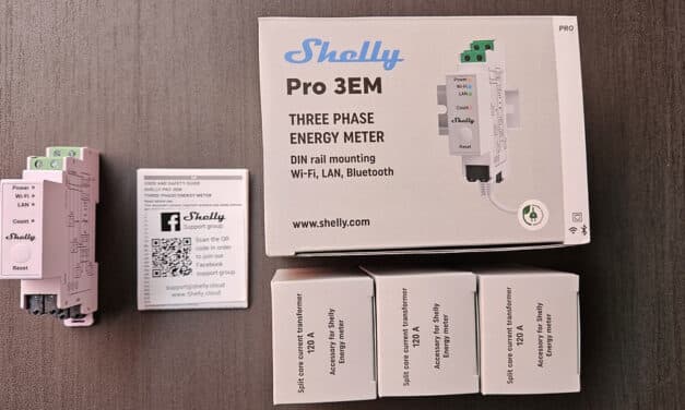 Shelly Pro 3EM : Le compteur d’énergie triphasé pour une maison connectée