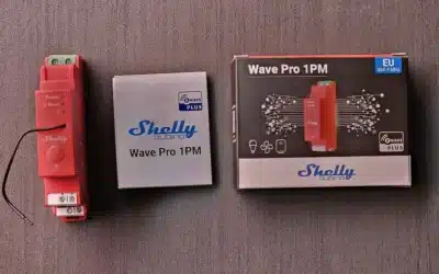 Shelly Wave Pro 1PM : Le relais DIN Z-WAVE qui révolutionne votre tableau électrique