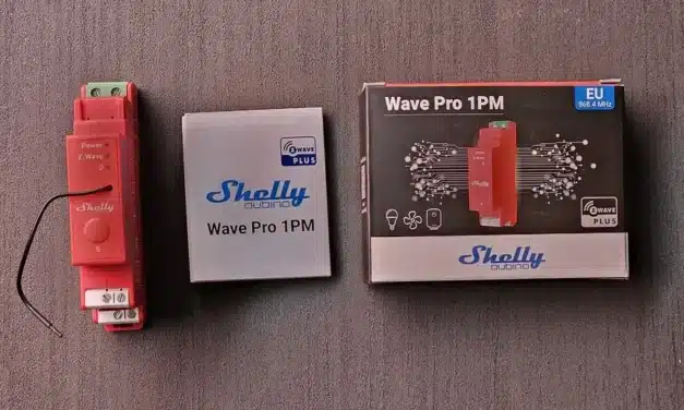 Shelly Wave Pro 1PM : Le relais DIN Z-WAVE qui révolutionne votre tableau électrique