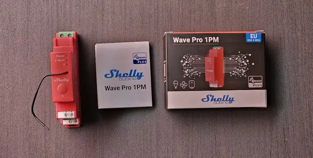 Shelly Wave Pro 1PM : Le relais DIN Z-WAVE qui révolutionne votre tableau électrique