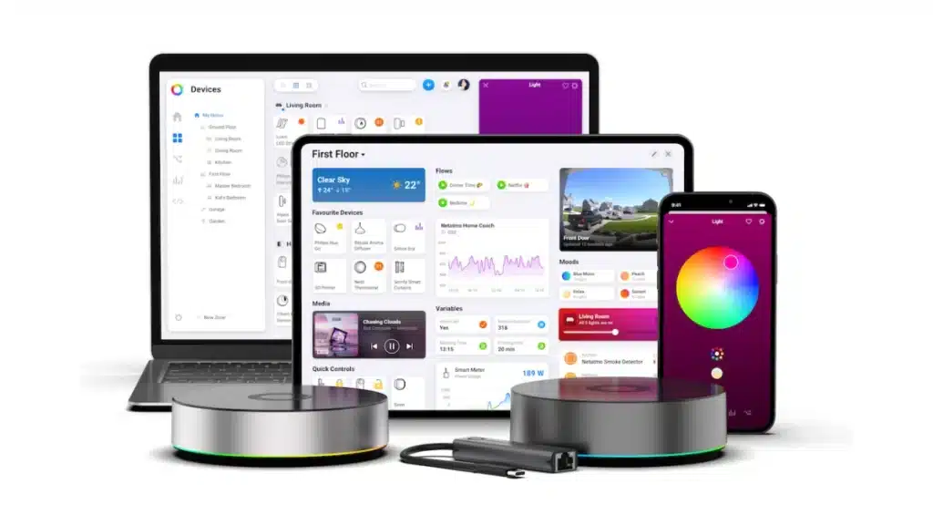 homey product lineup with dashboards1