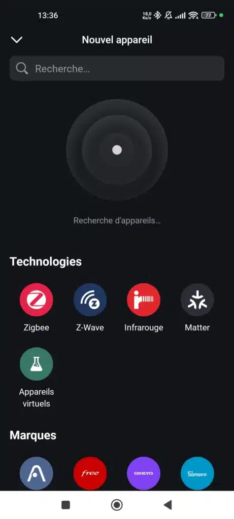 app homey Sonoff zbminir2 commutateur zigbee 10a 2048x921 003