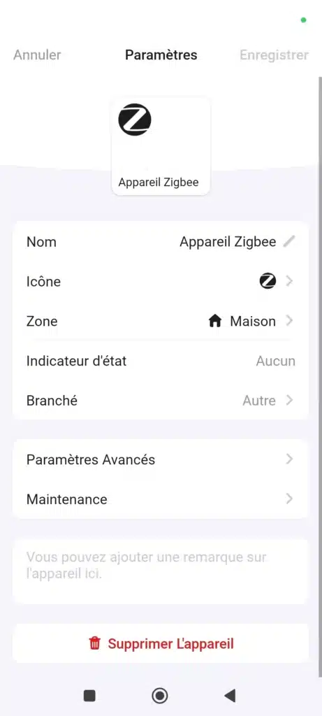 app homey Sonoff zbminir2 commutateur zigbee 10a 2048x921 016