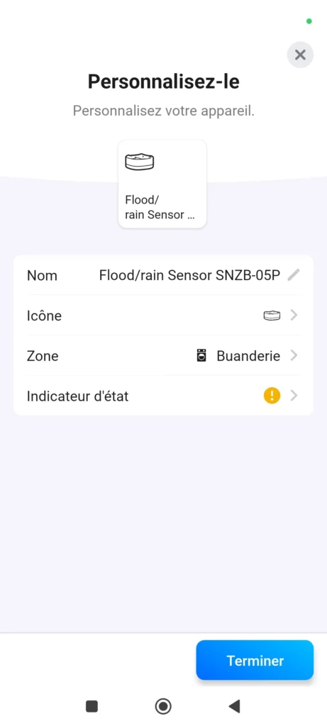 App Homey Sonoff snzb 05p detecteur fuite eau zigbee 2048x921 008