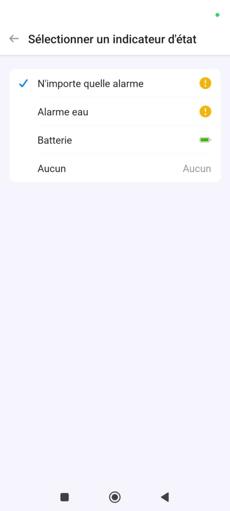 App Homey Sonoff snzb 05p detecteur fuite eau zigbee 2048x921 009