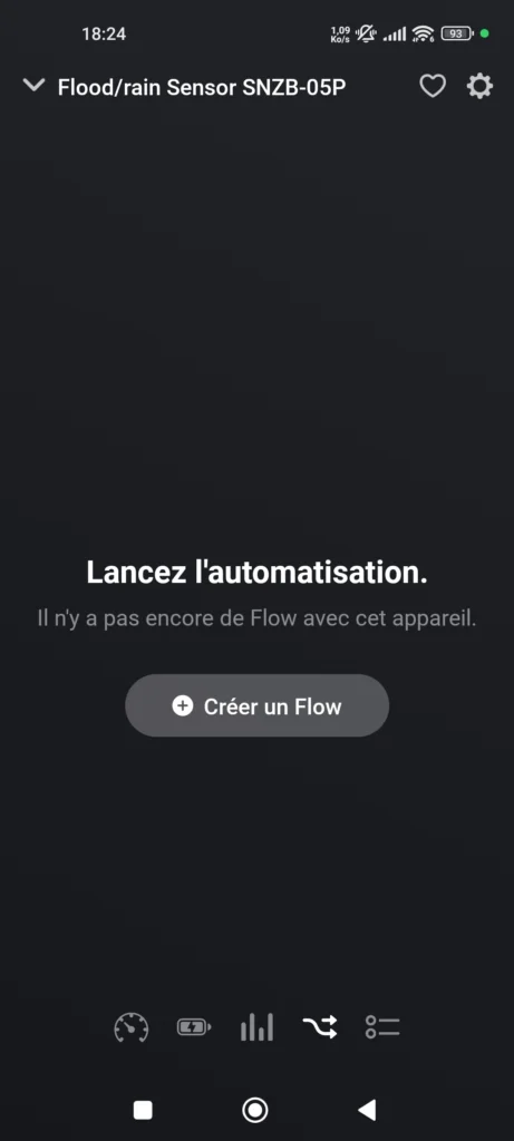 App Homey Sonoff snzb 05p detecteur fuite eau zigbee 2048x921 017