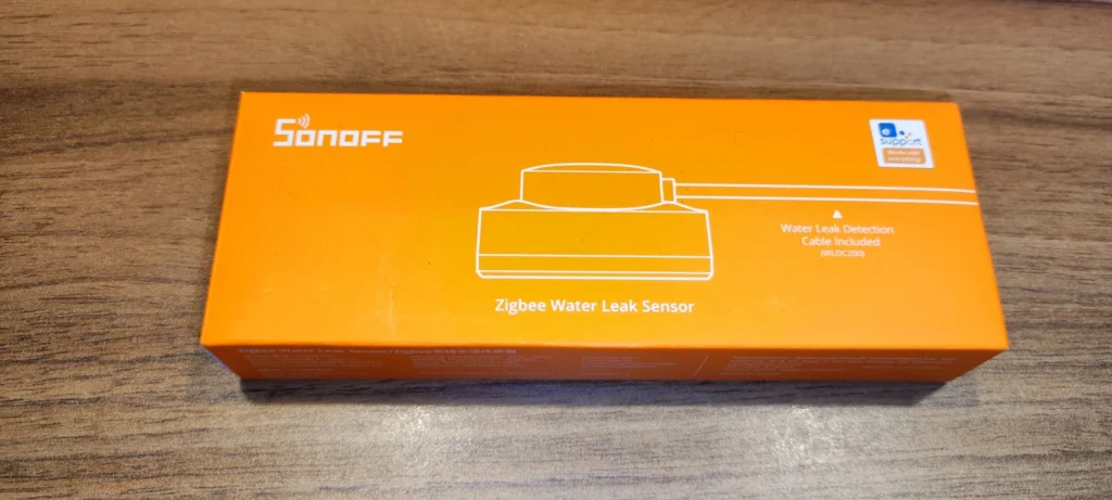 Sonoff SNZP-05P détecteur de fuite d'eau