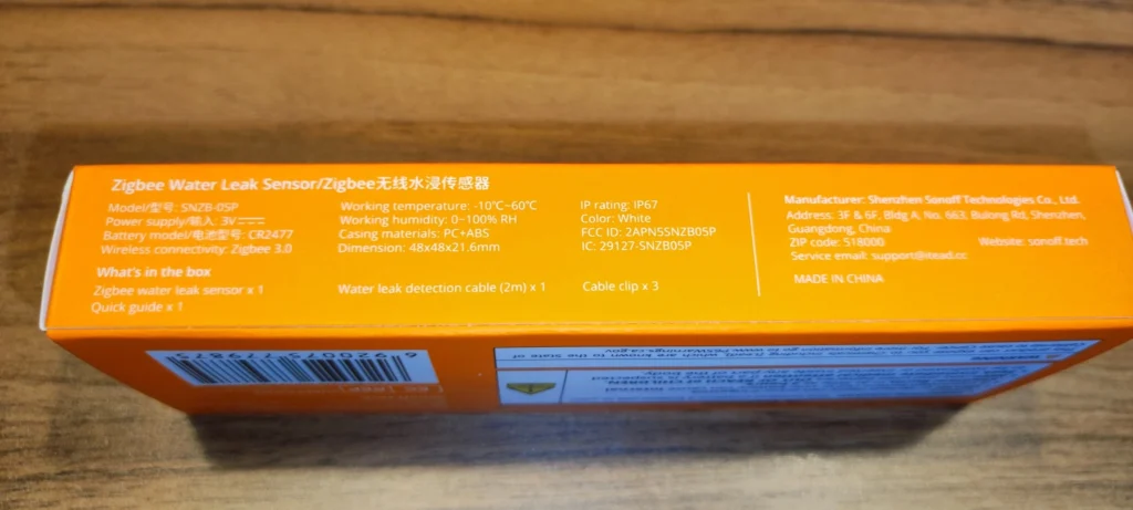 Sonoff snzb 05p detecteur fuite eau zigbee 2048x921 003