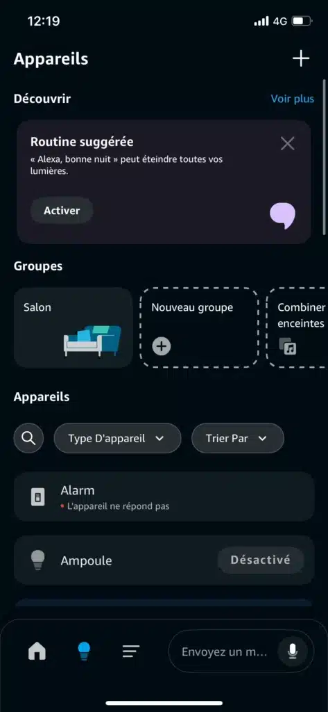 Utilisez Home Assistant avec Alexa (via Cloud Nabu Casa)