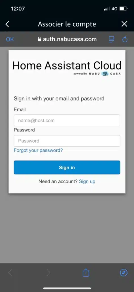 Utilisez Home Assistant avec Alexa (via Cloud Nabu Casa)
