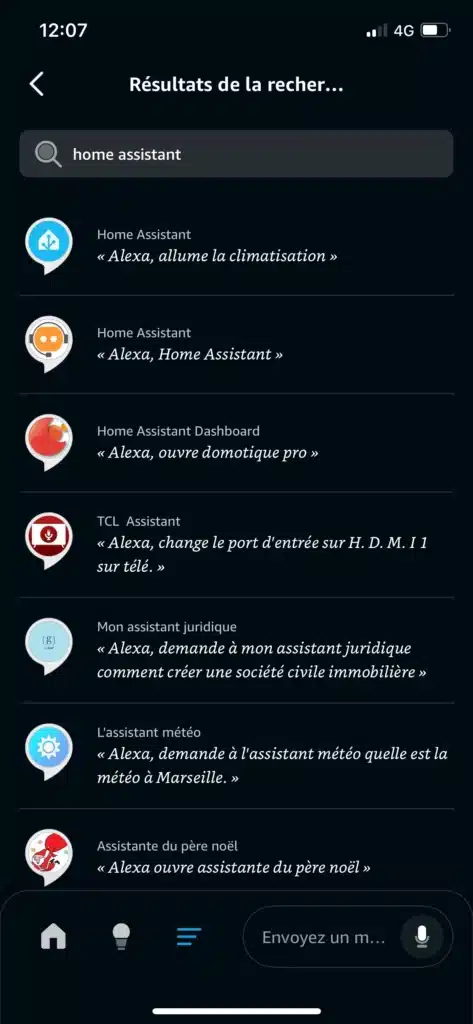 Utilisez Home Assistant avec Alexa (via Cloud Nabu Casa)