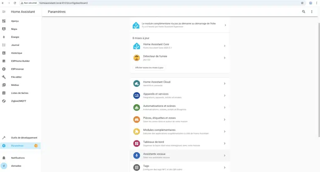 Utilisez Home Assistant avec Alexa (via Cloud Nabu Casa)