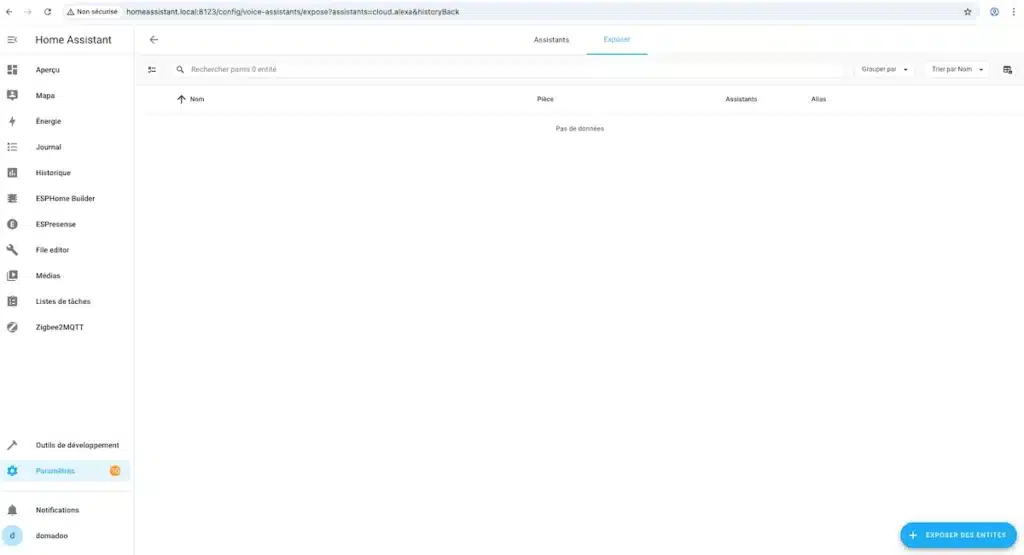 Utilisez Home Assistant avec Alexa (via Cloud Nabu Casa)