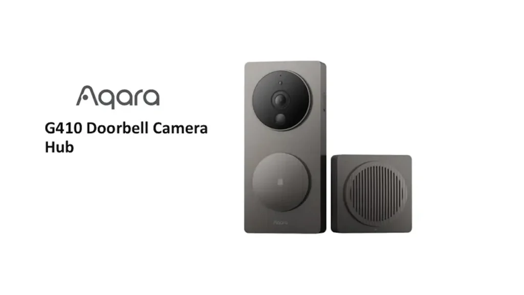 Aqara élargit sa gamme de caméras de sécurité avec le Doorbell Camera Hub G410 1 Aqara G410 Doorbell Camera Hub banner