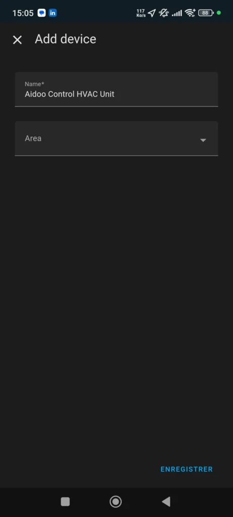 App HA Airzone Aidoo chauffage climatisation zwave 010