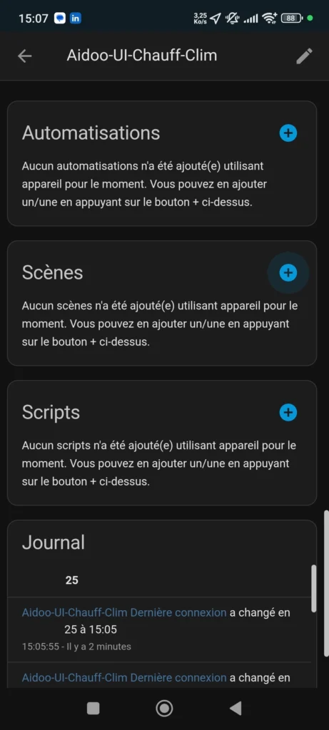 App HA Airzone Aidoo chauffage climatisation zwave 019