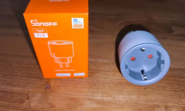 Nouvelle prise Sonoff Iplug S60ZBTPF Zigbee + mesure de consommation électrique