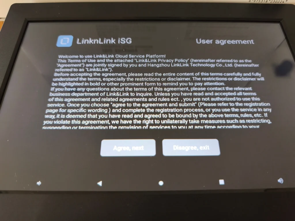 Tablette LinknLink IGS display max CPF1056 2048x1536 T034