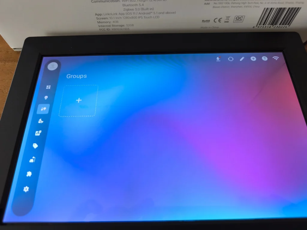Tablette LinknLink IGS display max CPF1056 2048x1536 T045