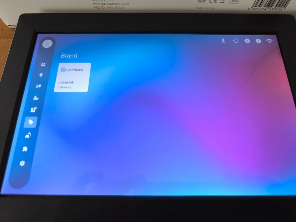 Tablette LinknLink IGS display max CPF1056 2048x1536 T048