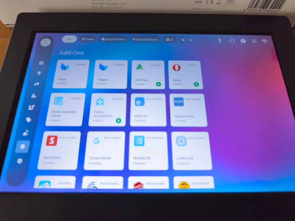 Tablette LinknLink IGS display max CPF1056 2048x1536 T050