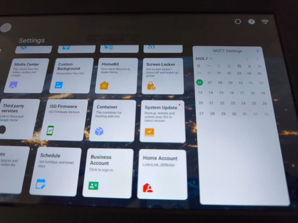 Tablette LinknLink IGS display max CPF1056 2048x1536 T071