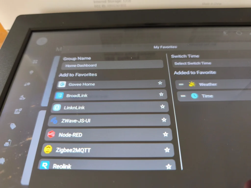 Tablette LinknLink IGS display max CPF1056 2048x1536 T076