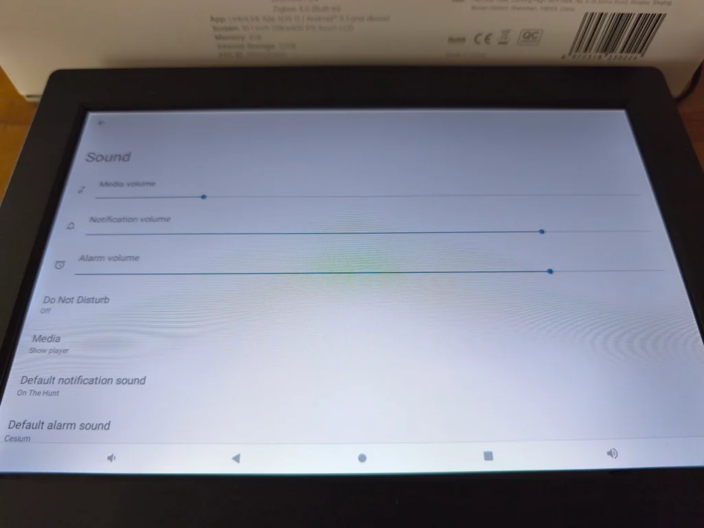 Tablette LinknLink IGS display max CPF1056 2048x1536 T081