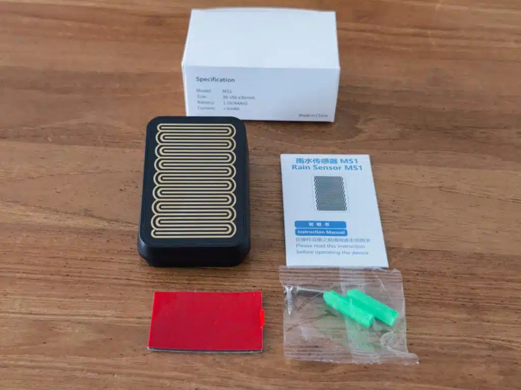 Capteur de pluie Zigbee Mumubiz