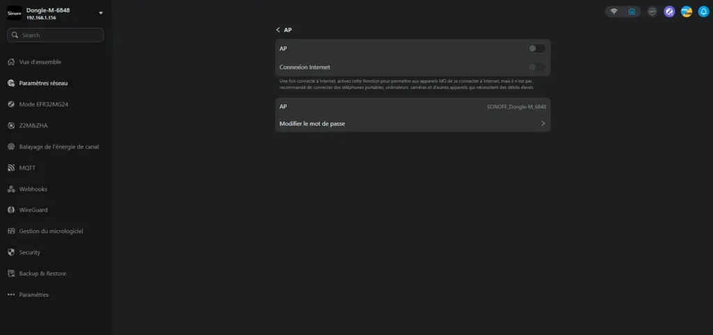 Nouveau Sonoff Dongle Max Zigbee Thread ethernet PoE DONGLE-M 25 Sonoff Dongle Max pres 004