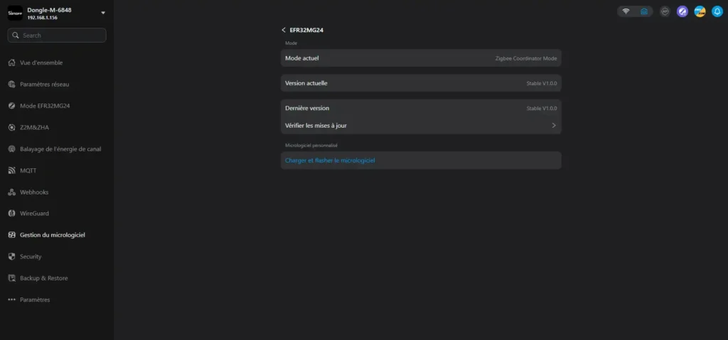 Nouveau Sonoff Dongle Max Zigbee Thread ethernet PoE DONGLE-M 45 Sonoff Dongle Max pres 023