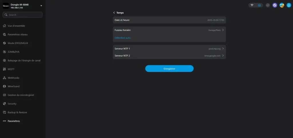 Nouveau Sonoff Dongle Max Zigbee Thread ethernet PoE DONGLE-M 52 Sonoff Dongle Max pres 030