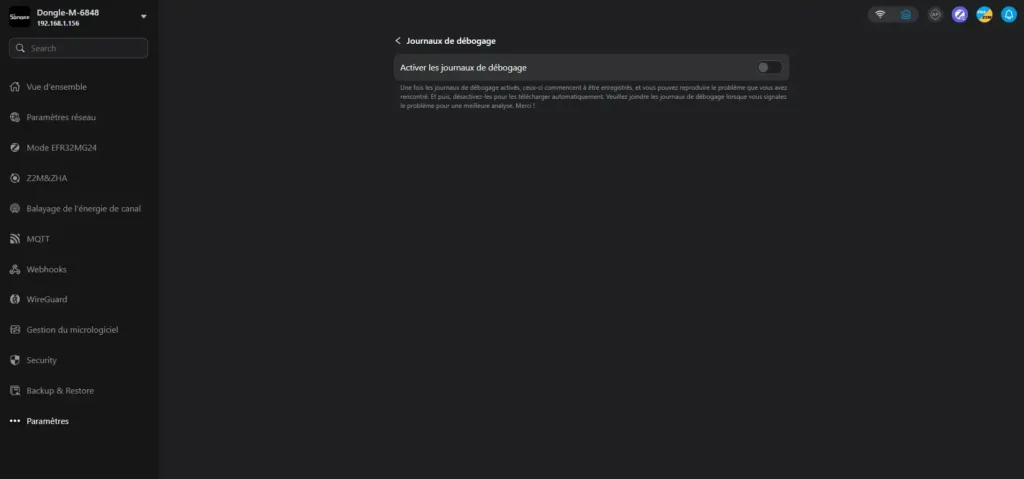 Nouveau Sonoff Dongle Max Zigbee Thread ethernet PoE DONGLE-M 57 Sonoff Dongle Max pres 035